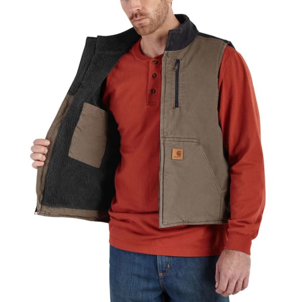 CARHARTT Men's Mock Neck Full-Zip Vest