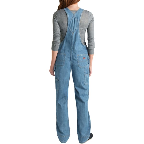 DICKIES Women's Relaxed Fit Straight Leg Bib Overall