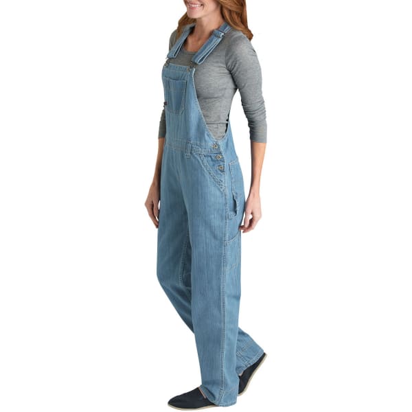 DICKIES Women's Relaxed Fit Straight Leg Bib Overall