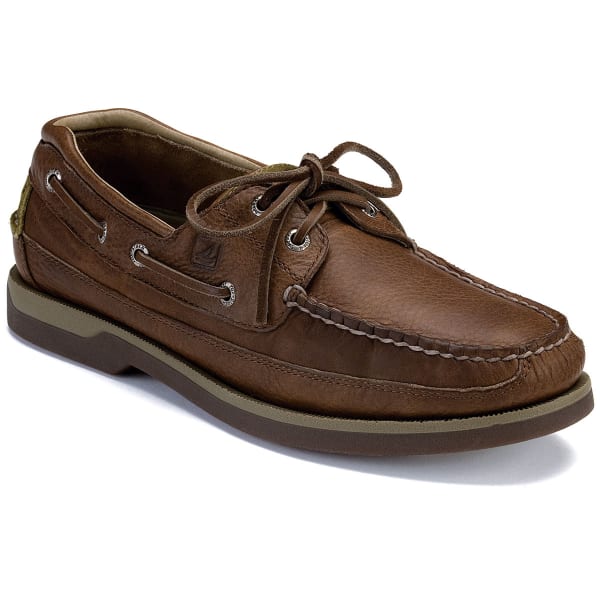 SPERRY Men's Mako 2-Eye Canoe Moc Boat Shoes, Wide