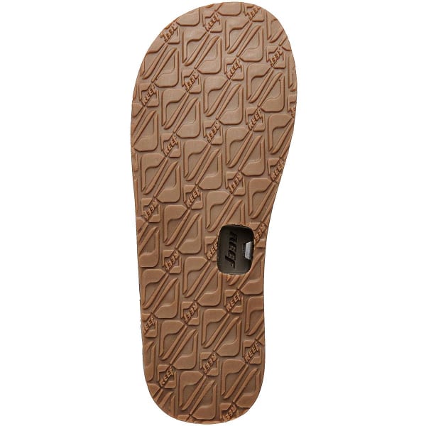 REEF Men's Draftsmen Flip-Flops, Bronze Brown