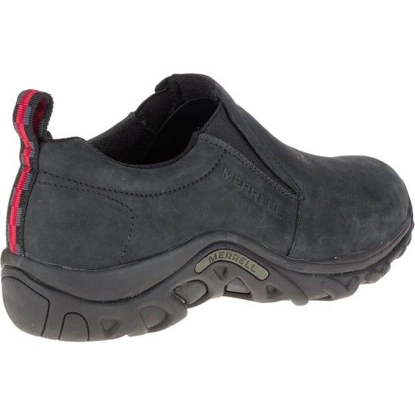 MERRELL Men's Jungle Moc Nubuck Shoes, Black