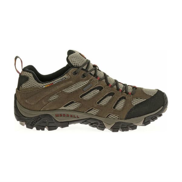 MERRELL Men's Moab WP Hiking Shoes, Bark Brown - Eastern Mountain Sports