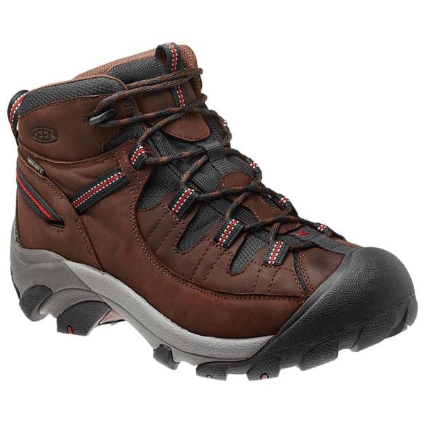 KEEN Men's Targhee II Mid WP Hiking Boots, Chestnut