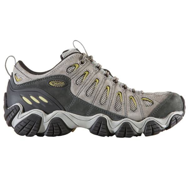 OBOZ Men's Sawtooth Low Hiking Shoes, Pewter