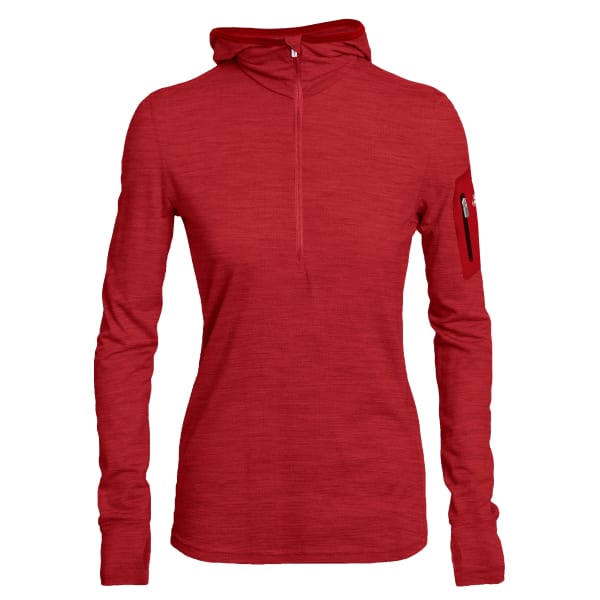 ICEBREAKER Women's Terra Long-Sleeve Half Zip Hood