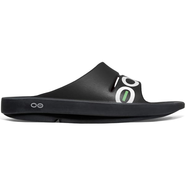 OOFOS OOahh Sport Sandals, Black