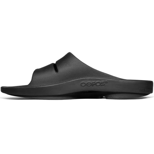 OOFOS OOahh Sport Sandals, Black