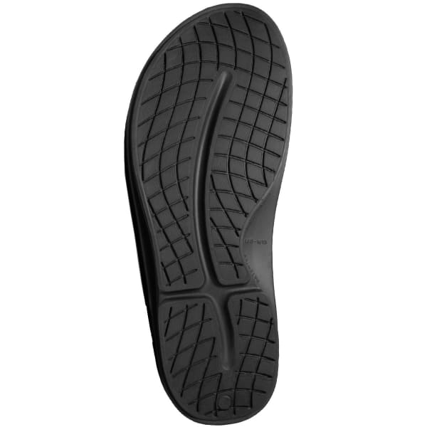 OOFOS Women's OOlala Slide Sandals, Black