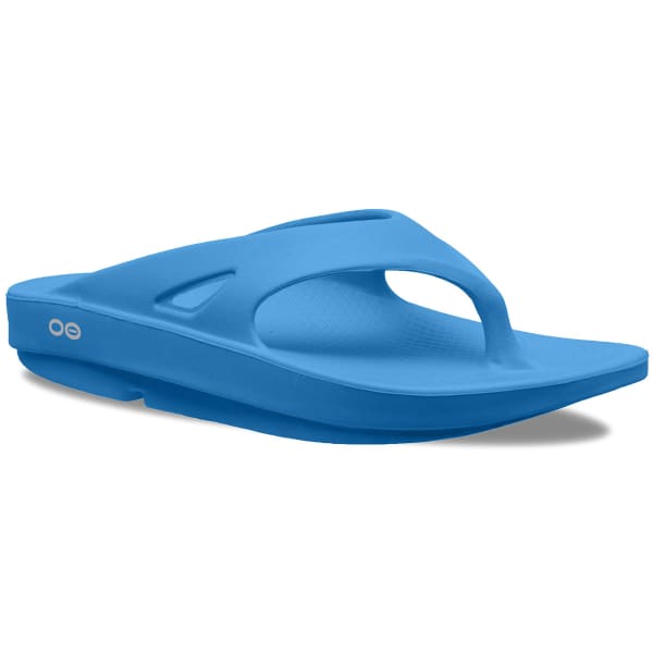 OOFOS Women's OOriginal Thong Sandals, Bermuda Blue