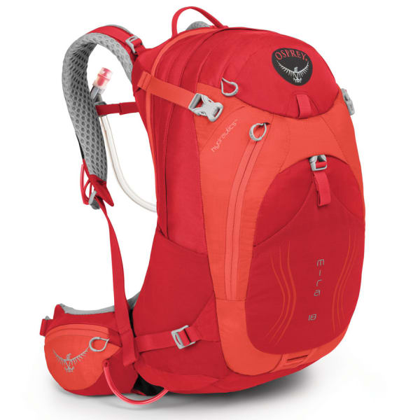 OSPREY Women's Mira AG 18 Pack, Cherry Red