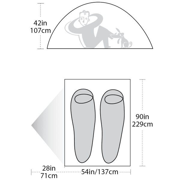 BIG AGNES Tumble 2 mtnGLO Tent