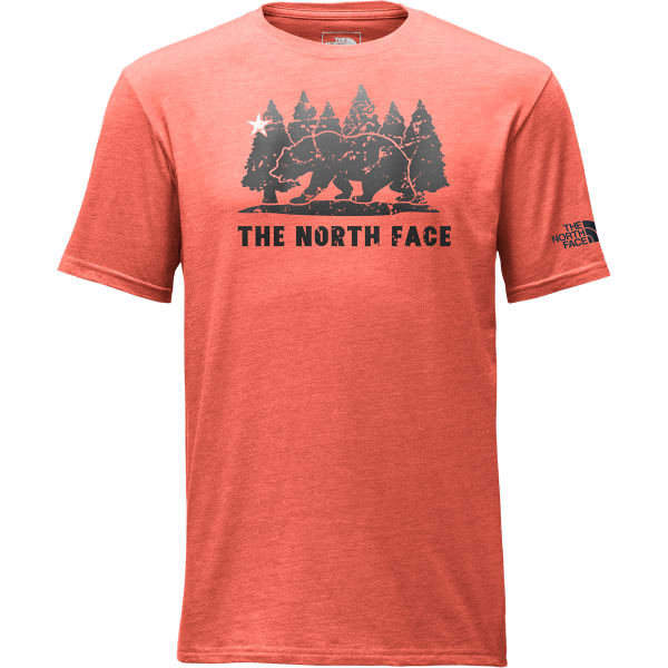 THE NORTH FACE Men's Cali Bear Tri-Blend Short-Sleeve Tee