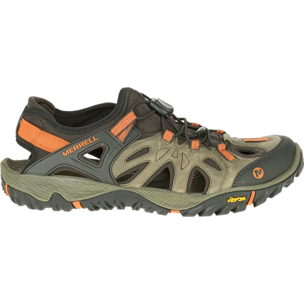 MERRELL Men's All Out Blaze Sieve Hiking Shoes, Light Brown