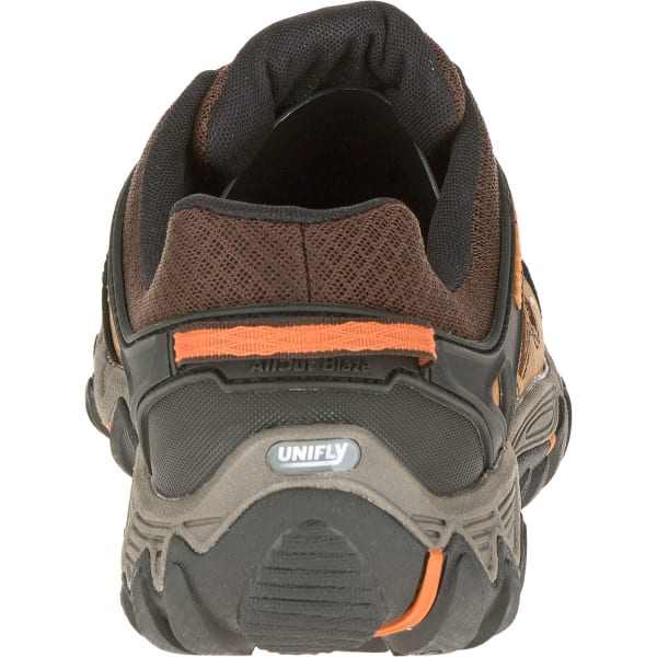 MERRELL Men's All Out Blaze Ventilator Hiking Shoes, Burnt Maple