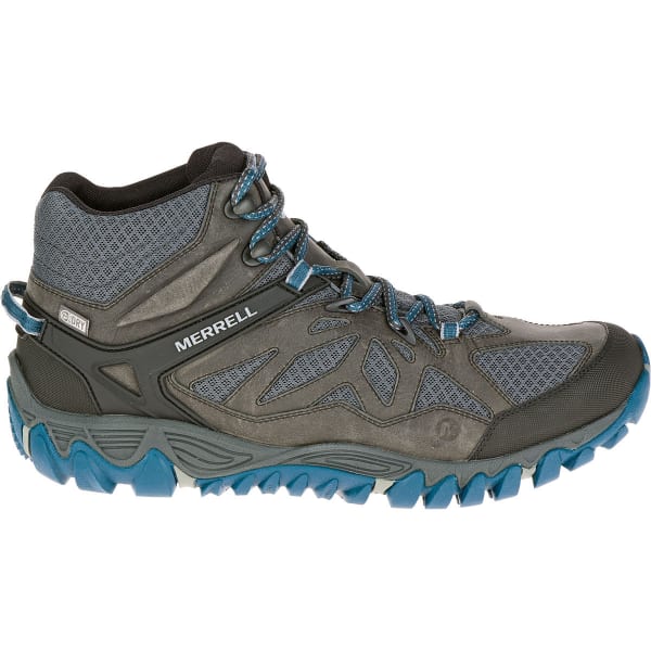 MERRELL Men's All Out Blaze Ventilator Mid Waterproof Hiking Boots, Grey Multi