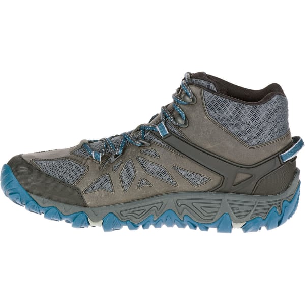 MERRELL Men's All Out Blaze Ventilator Mid Waterproof Hiking Boots, Grey Multi