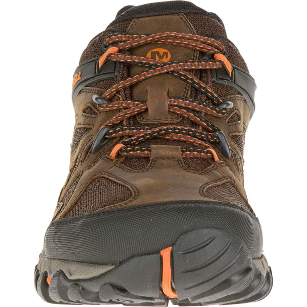 MERRELL Men's All Out Blaze Ventilator Waterproof Hiking Shoes, Burnt Maple