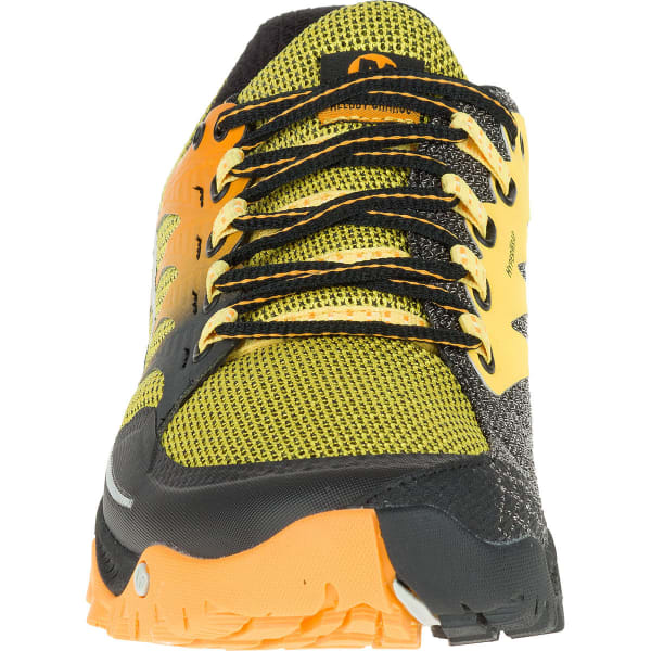 MERRELL Men's All Out Charge Trail Running Shoes, Yellow