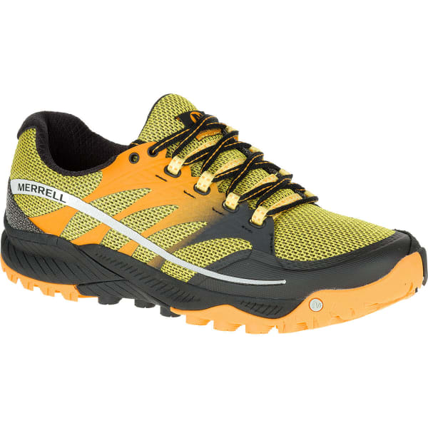 MERRELL Men's All Out Charge Trail Running Shoes, Yellow