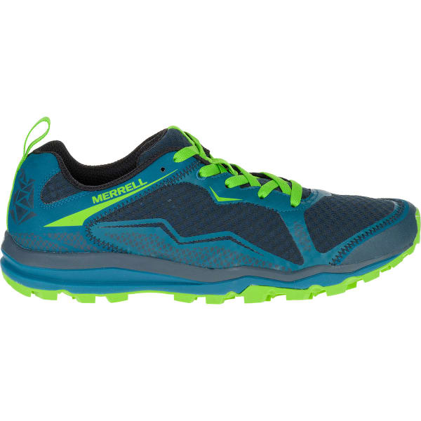 MERRELL Men's All Out Crush Light Trail Running Shoes, Bright Green