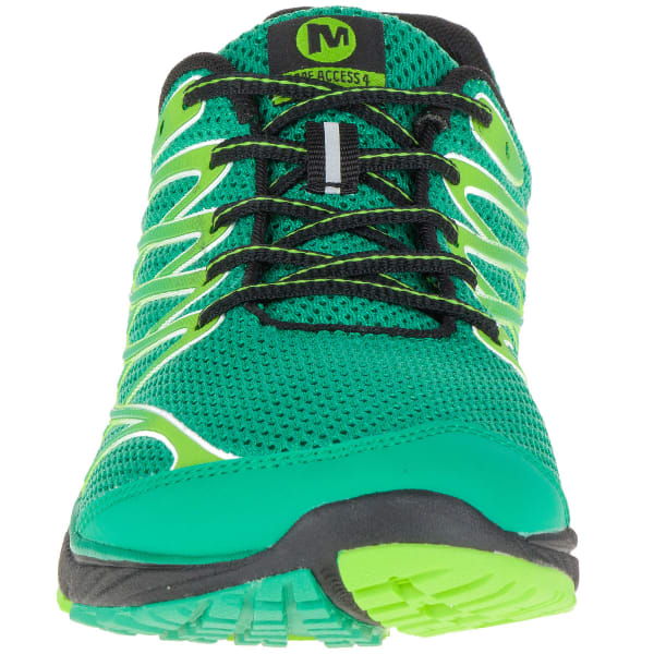 MERRELL Men's Bare Access 4 Running Shoes, Bright Green