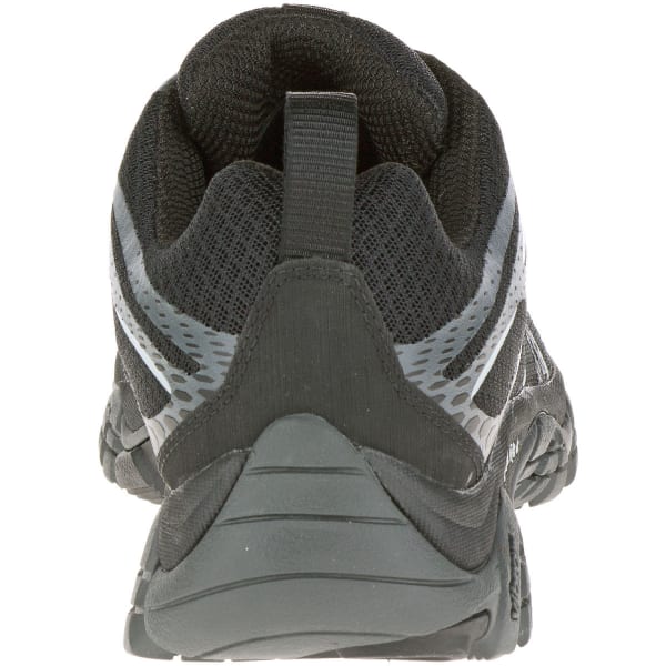 MERRELL Men's Moab Edge Shoes, Black/Grey