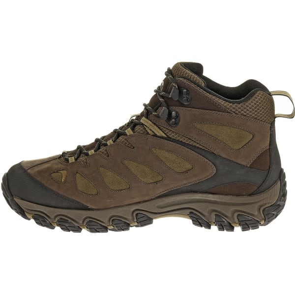 MERRELL Men's Pulsate Mid Waterproof Hiking Boots, Espresso - Eastern ...