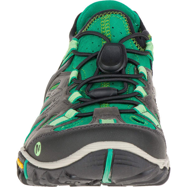 MERRELL Women's All Out Blaze Sieve Hiking Shoes, Bright Green