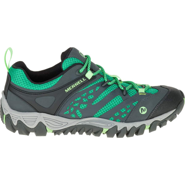 MERRELL Women's All Out Blaze Ventilator Hiking Shoes, Bright Green