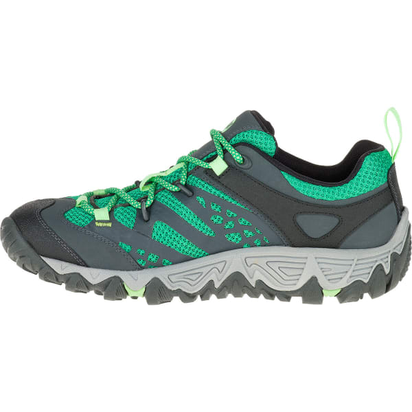 MERRELL Women's All Out Blaze Ventilator Hiking Shoes, Bright Green