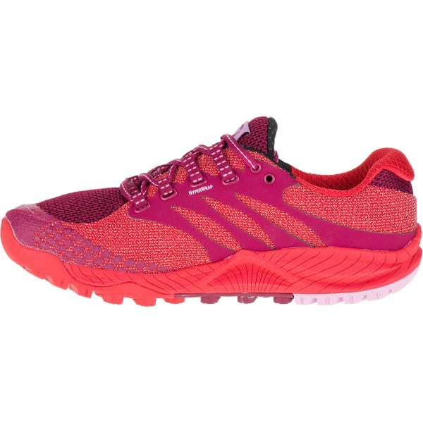 MERRELL Women's All Out Charge Running Shoes, Bright Red