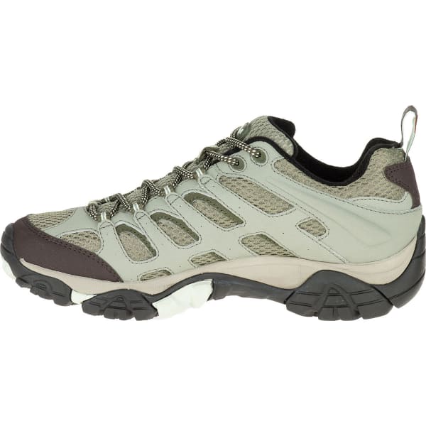 MERRELL Women's Moab Waterproof Hiking Shoes, Granite