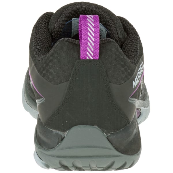 MERRELL Women's Siren Edge Hiking Shoes, Black/Purple