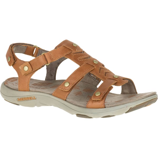 MERRELL Women's Adhera Strap Sandals, Tan