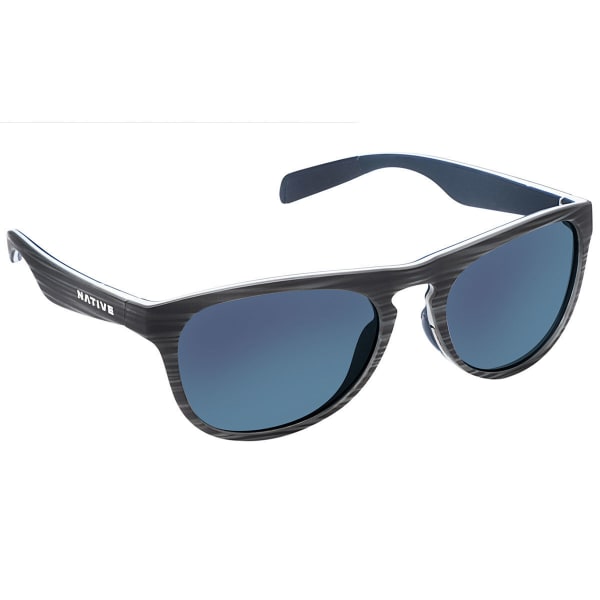 NATIVE EYEWEAR Sanitas Sunglasses, Driftwood/Blue Reflex