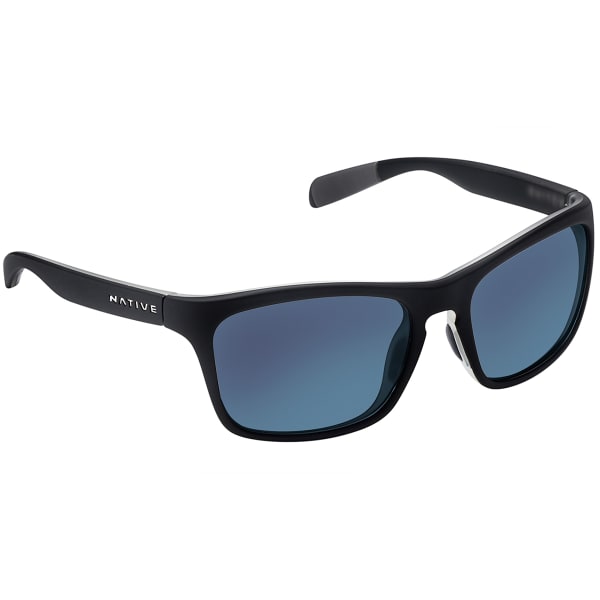 NATIVE EYEWEAR Penrose Asphalt with Blue Reflex Lens Sunglasses