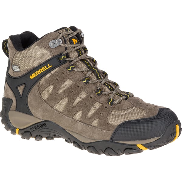 MERRELL Men's Accentor Waterproof Mid Hiking Boots, Boulder