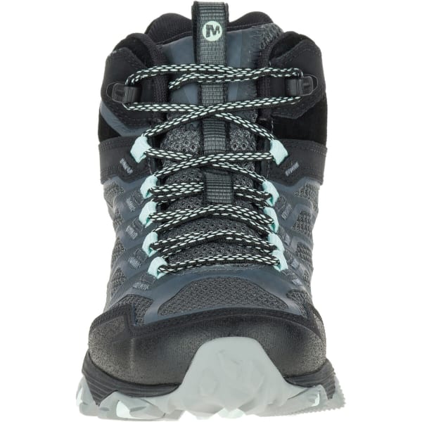 MERRELL Women's Moab FST Mid Waterproof Boots, Granite