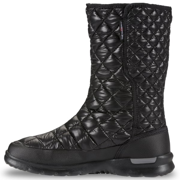 THE NORTH FACE Women's Thermoball Button-Up Boots, Shiny Black