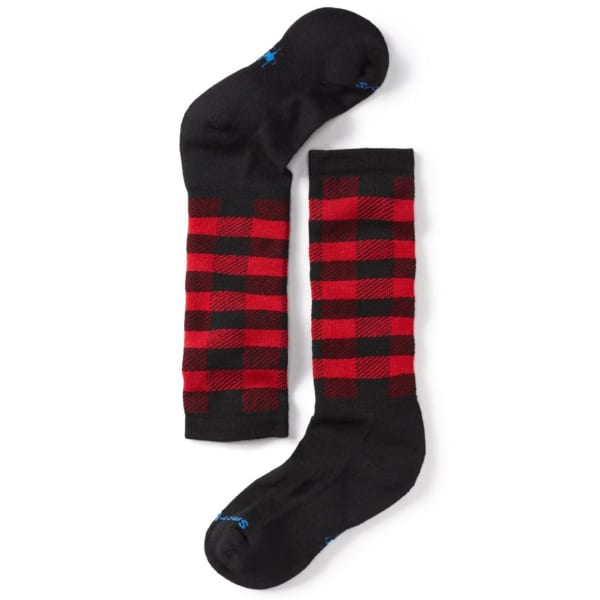 SMARTWOOL Boys' Wintersport Buff Check Socks