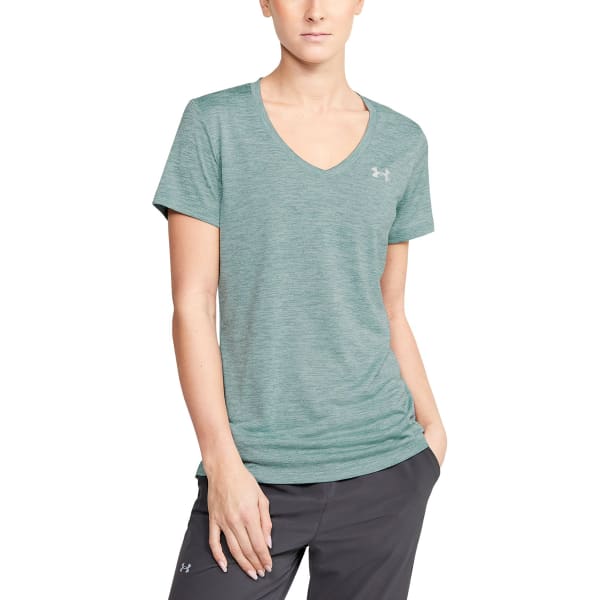 UNDER ARMOUR Women's Tech Twist V-Neck Tee