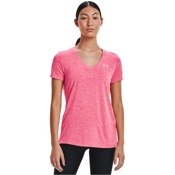 UNDER ARMOUR Women's Tech Twist V-Neck Tee