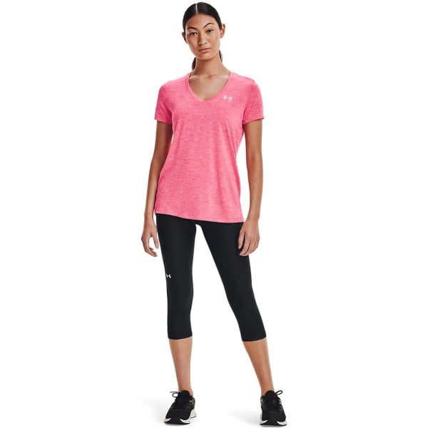 UNDER ARMOUR Women's Tech Twist V-Neck Tee