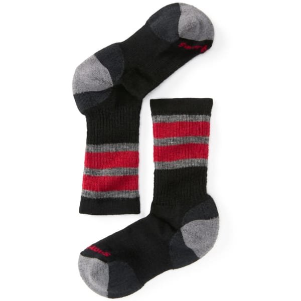 SMARTWOOL Kids' Striped Hike Medium Crew Socks