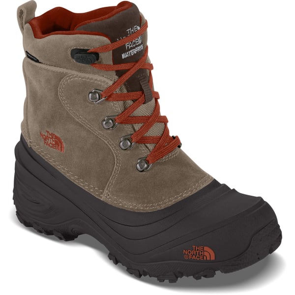 THE NORTH FACE Kids' Chilkat Lace II Storm Boots, Mud Pack Brown