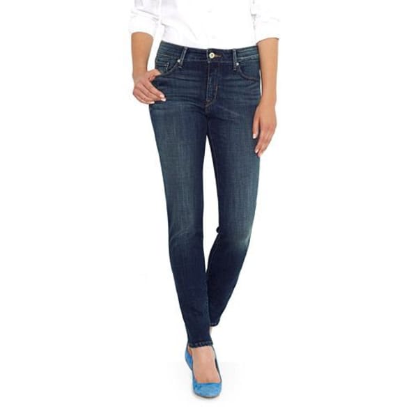 LEVI'S Women's Mid Rise Skinny Leg Jeans, Short Length