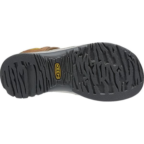 KEEN Women's Whisper Sandals, Coffee Liqueur/Yellow