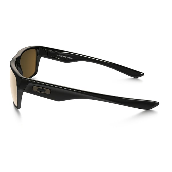 OAKLEY TwoFace Sunglasses Polished Black w/ Dark Bronze