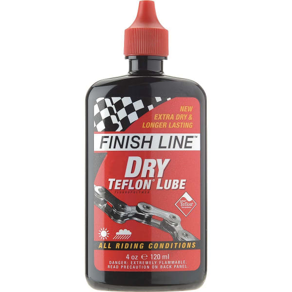 FINISH LINE Dry Teflon Lube 4 OZ. Squeeze Bottle